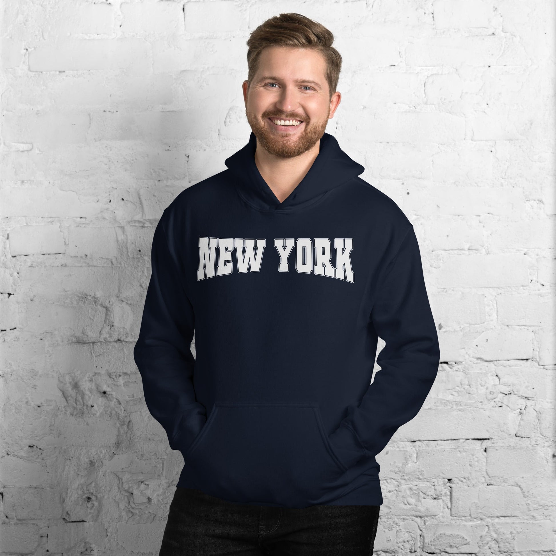 NEW YORK CLASSIC HERREN HOODIE - usa - hoodies.de
